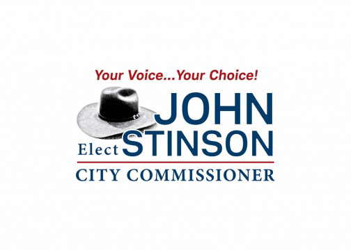 John Stinson Political logo design