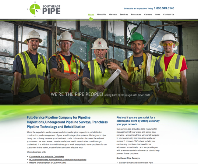 Industrial Marketing Organic SEO Responsive CMS Website Design