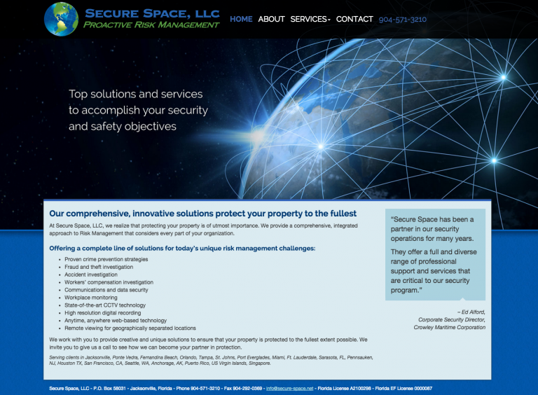 secure space