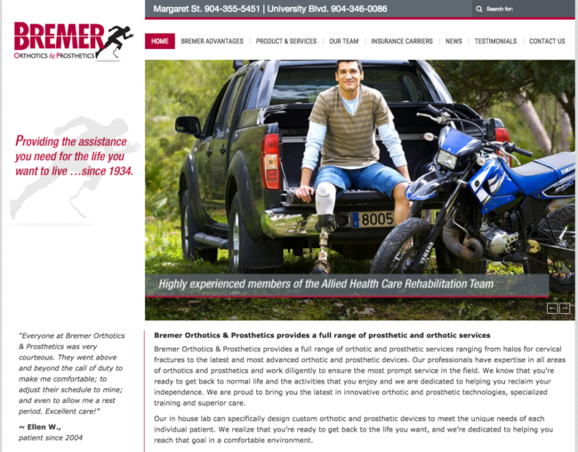 Bremer Orthotics Prosthetics SS Bremer Orthotics Prosthetics SS