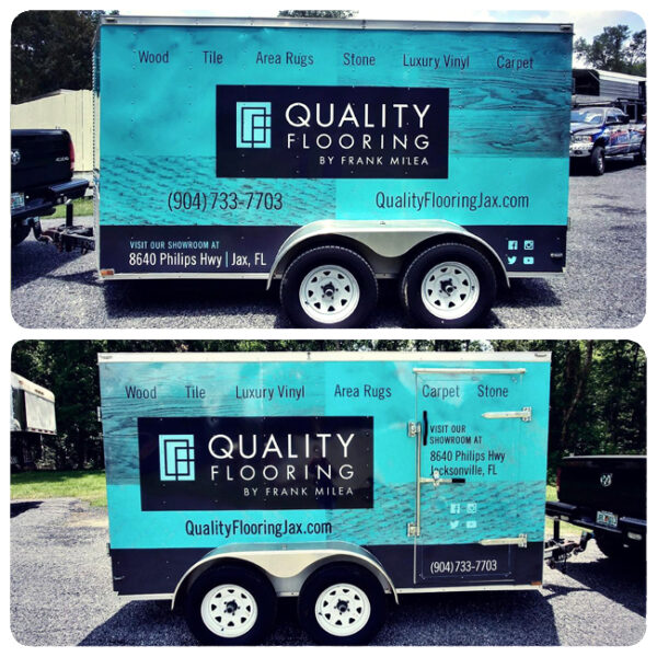 Quality Flooring Vehicle Wrap Design JACKSONVILLE FL