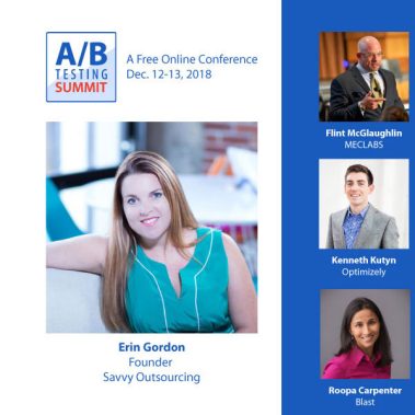 ig erin gordon ab testing summit x