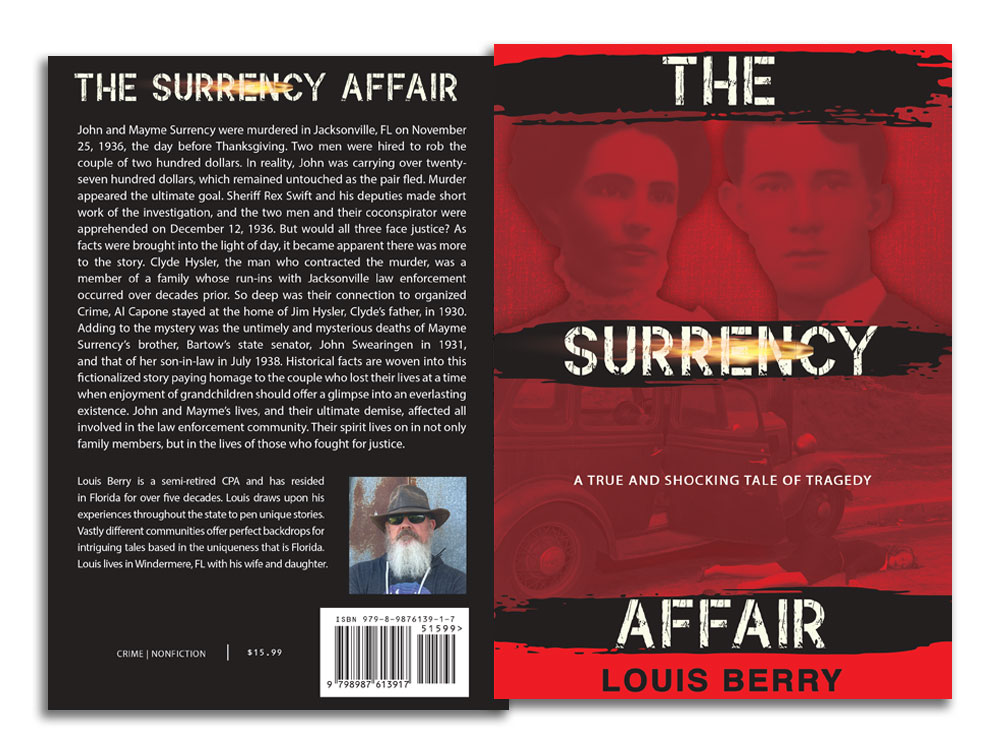 surrency affair book design